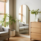 Dovelina Arched Full Length Floor Wall Mirror Standing Mirror