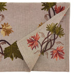 Fall Leaf Design Embroidered Table Runner - 16x72