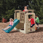 STEP2 Woodland Climber II Kids Playset with Slide & Wall