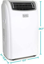 14,000 BTU Portable Air Conditioner with Heat and Remote Control