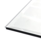 Frameless Beveled Prism Wall Mirror-Square/Rectangluar - Clear