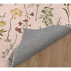 FALL BOTANICALS BLUSH Kitchen Mat By Kavka Designs