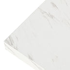 Modern Gold Console Sofa Table with Marbling Top for Entryway Hallway