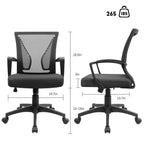 Homall Office Chair Mesh Chair Ergonomic Desk Chair with Lumbar Support