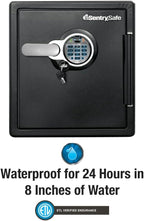 SENTRYSAFE Waterproof Fireproof Alloy Steel Digital Safe 1.23 cu ft
