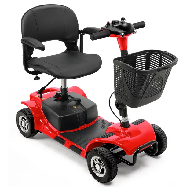 4-Wheel Scooter, Portable & Lightweight, 14-Mile Range, Model A898