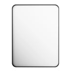 TOOLKISS Aluminum Alloy Round Corner Frame Vanity Mirror