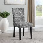 HomePop Classic Parsons Medallion Dining Chair (Set of 2)