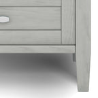 WYNDENHALL Norfolk SOLID WOOD 20 inch Wide Rectangle Transitional End Side Table - 20 inch Wide