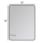 Rathburn Metal Venetian Wall Mounted Mirror