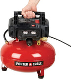 PORTER-CABLE Air Compressor 6-Gallon Pancake Oil-Free C2002