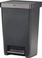 Rubbermaid Premier Series III Step-On 13 Gallon Trash Can for Home and Kitchen