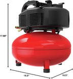 CRAFTSMAN Air Compressor 6 Gallon Pancake Oil-Free Kit