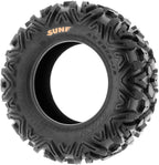 SUNF Power.I ATV UTV All-Terrain Tires Set of 4 25X8-12 25X10-12